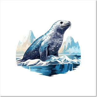 Leopard Seal Posters and Art